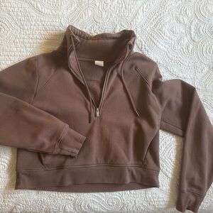 All in Motion Chocolate Zip-Up Jacket